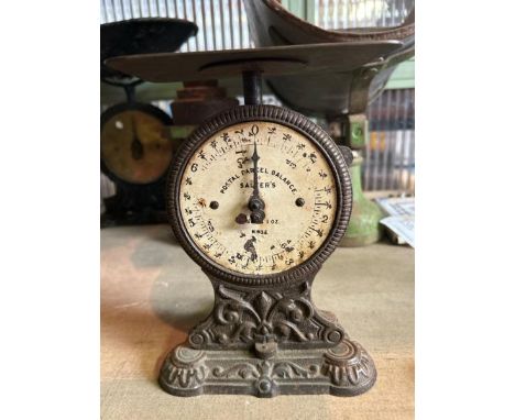 Victorian Salter postal parcel balance scale number 35  / All lots are located at Gower Reclamation, Unit 17b, Crofty Industr