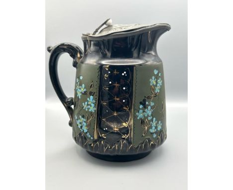 Wade &amp; Co 1890's pitcher jug, good condition, 19cm high  / All lots are located at Gower Reclamation, Unit 17b, Crofty In