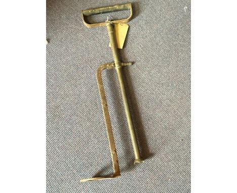 Vintage C&amp;A world war two stirrup pump, 70cm (h)  / All lots are located at Gower Reclamation, Unit 17b, Crofty Industria