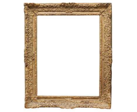 Regency period frame. France, early 18th century.Carved wood. With traces of gilding.Measurements: 83,5 x 66 cm (interior lig