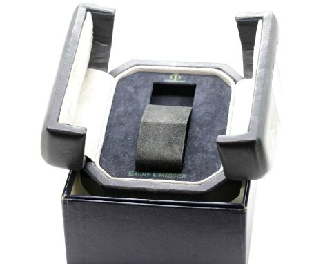 Vintage Baume &amp; Mercier gents wristwatch box. P&amp;P Group 1 (£14+VAT for the first lot and £1+VAT for subsequent lots) 
