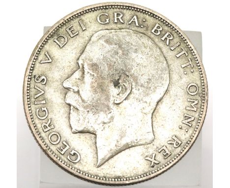 1923 Silver Half Crown of King George V. P&amp;P Group 1 (£14+VAT for the first lot and £1+VAT for subsequent lots) 