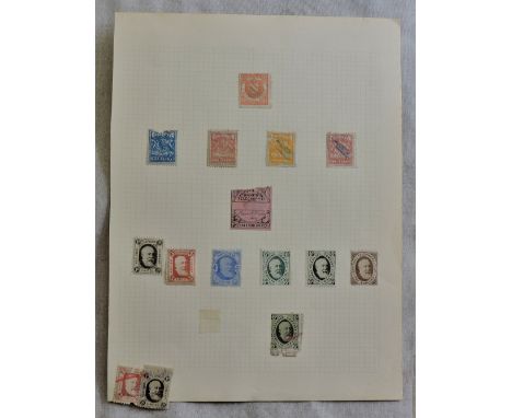 Great Britain/College Stamps/Cinderella's-National Telephone Company stamps 1d, to 1/-(6) m/mint, and 1d, 3d and 6d used, Col