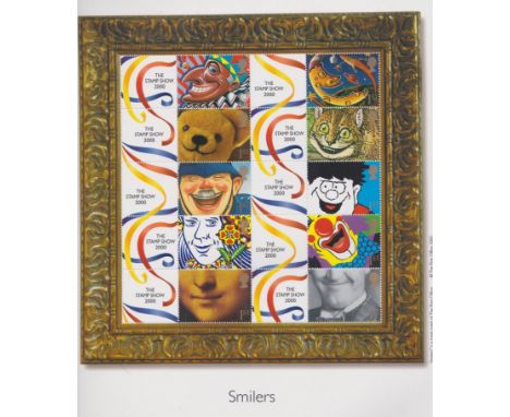 2000-2003-Smiler sheets-Royal mail, a valuable collection with some light duplication incl earlier, scarce.