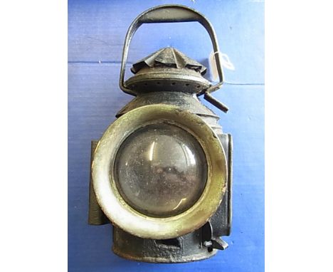 Railway Lamp  With the paraffin tank.  Sold as seen.