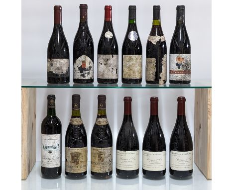 Assorted French Red Wine, to include: Domaine des Clos, Champs Pimont, Beaune 1er Cru, 1999, three bottles and 2000, one bott