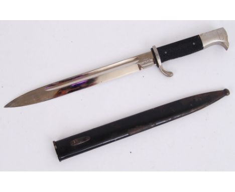 An original German combat bayonet / dagger. The blade marked for Klaas Soligen. With scabbard.&nbsp;&nbsp;POSTAGE: Worldwide 