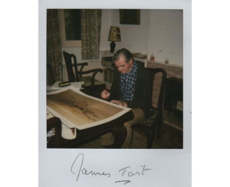 DAMBUSTERS THE: An unusual selection of signed colour 4 x 4 candid Polaroid photographs by various British pilots and crew wh