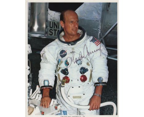 CONRAD CHARLES: (1930-1999) American Astronaut, Commander of Apollo XII (1969). The third man to walk on the Moon. Signed col