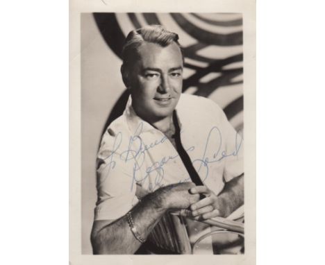 ACTORS: Selection of vintage signed photographs of various sizes (7 x 9.5 and smaller) by various film actors including Alan 