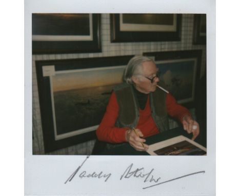 BATTLE OF BRITAIN THE: An unusual selection of signed colour 4 x 4 candid Polaroid photographs by various Battle of Britain p
