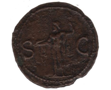 ROMAN COINS: Selection of miscellaneous Imperial Roman coins, most base metal issues with a few silver issues, sestertius and