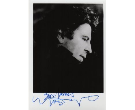 CLASSICAL MUSIC: Selection of signed postcard photographs and larger (1), signed First Day Cover (1), signed programmes (2) e