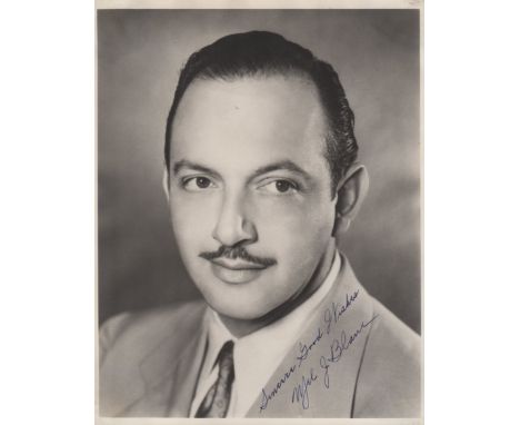 BLANC MEL: (1908-1989) American Voice Actor &amp; Comedian, remembered for his work on the Warner Bros. animated films. An ex
