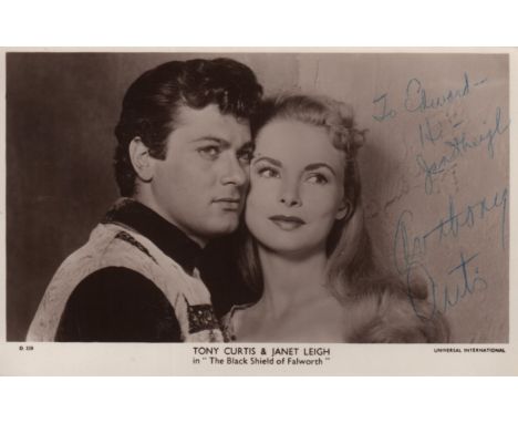 CURTIS &amp; LEIGH: CURTIS TONY (1925-2010) American Actor &amp; LEIGH JANET (1927-2004) American Actress, husband and wife f