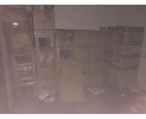 V The entire contents of the first floor in two offices, comprising BioChef product accessories (over 50 boxes), desk, Vital 