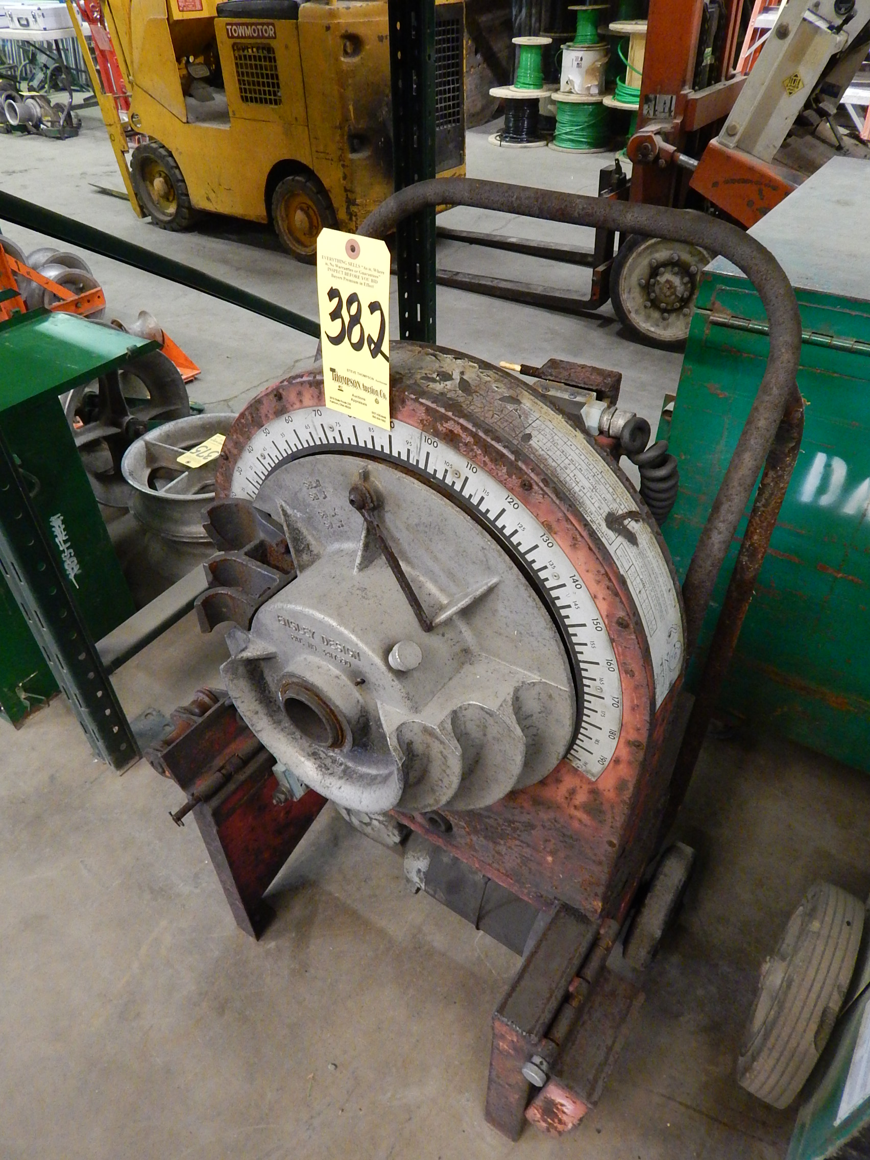 Ensley Model 666TL Electric Conduit Bender SN 743134