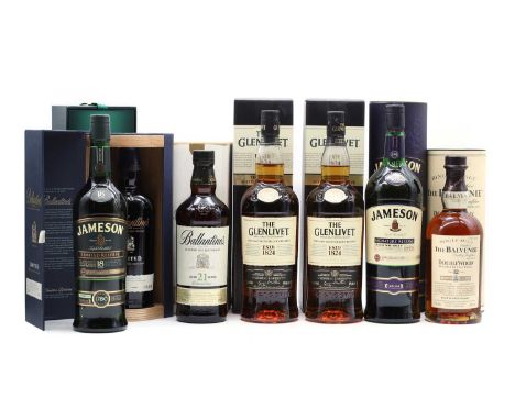 A selection of Scotch Whiskies makers and age as per illustration (7)Condition ReportPlease note we cannot guarantee conditio
