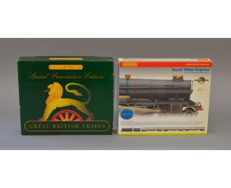 OO Gauge. Hornby 2 x Ltd Edition train packs. R.2031 The Bristolian . BR Brittania class "Venus" with 3 coaches & R.2166 Sout