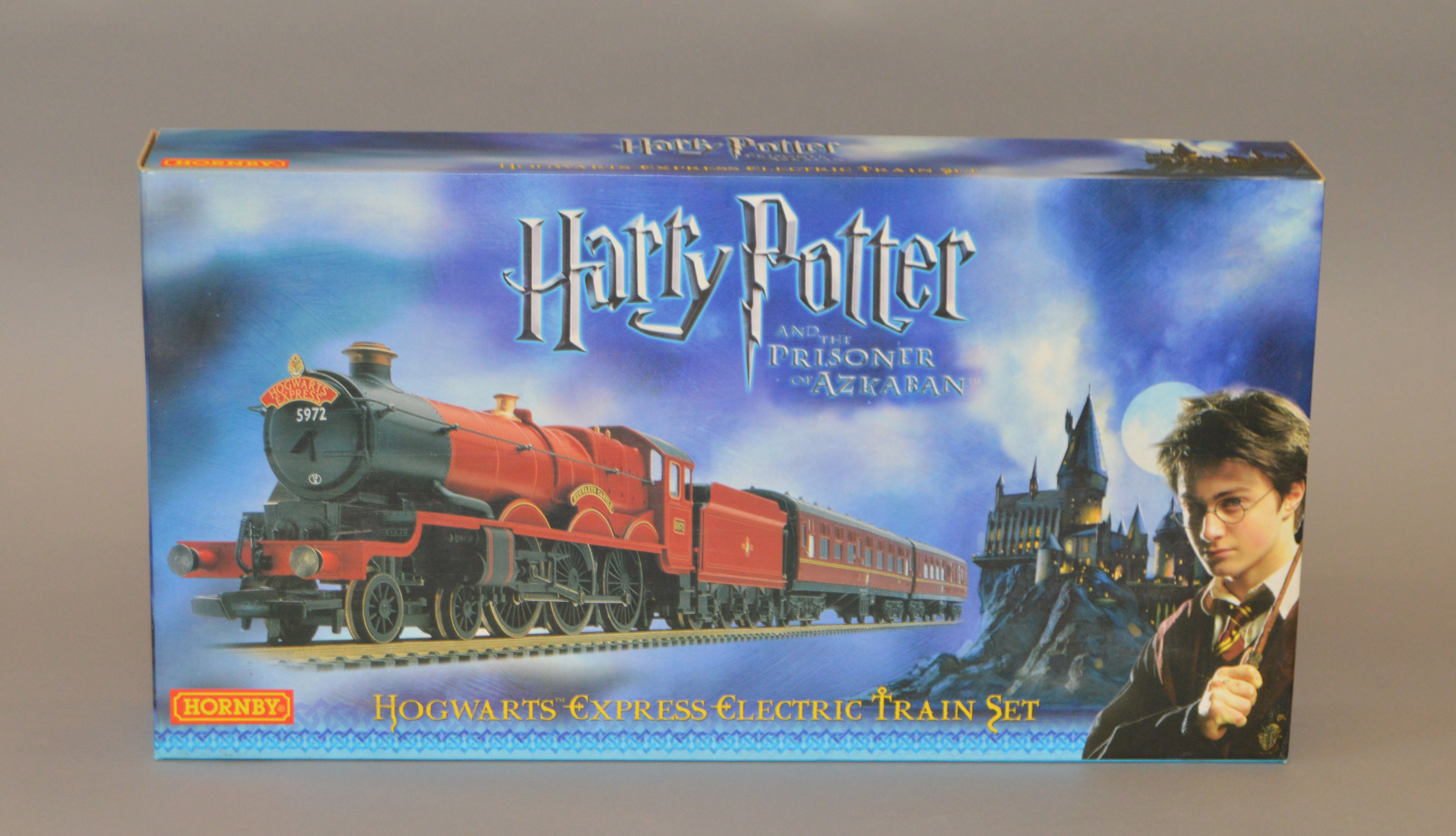 OO Gauge. Hornby. Harry Potter & the Prisoner of Azkaban. Hogwarts Express train set. Complete VG
