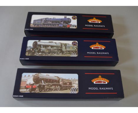 OO Gauge. Bachmann. 3 x DCC ready locomotives. LMS Jubilee class. Crimson "Australia", LNER K3 class. Doncaster green. No.193