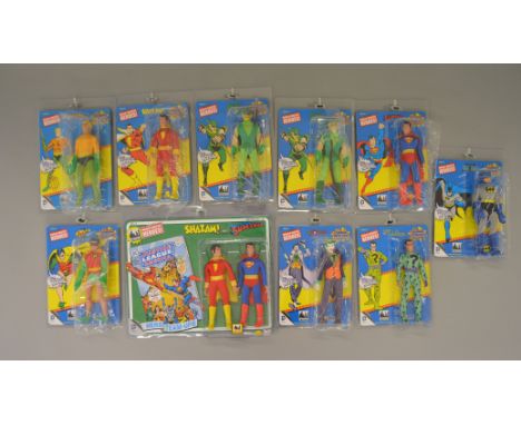 10 x Figures Toy Co. Official World's Greatest Heroes 8 inch retro Mego-style action figures: Shazam and Superman Hero Team-U