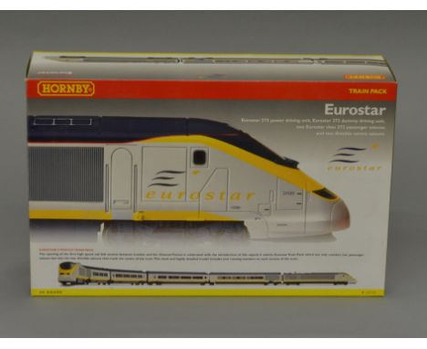 OO Gauge. Hornby. R.2379 "Eurostar" train pack. VG/E boxed.