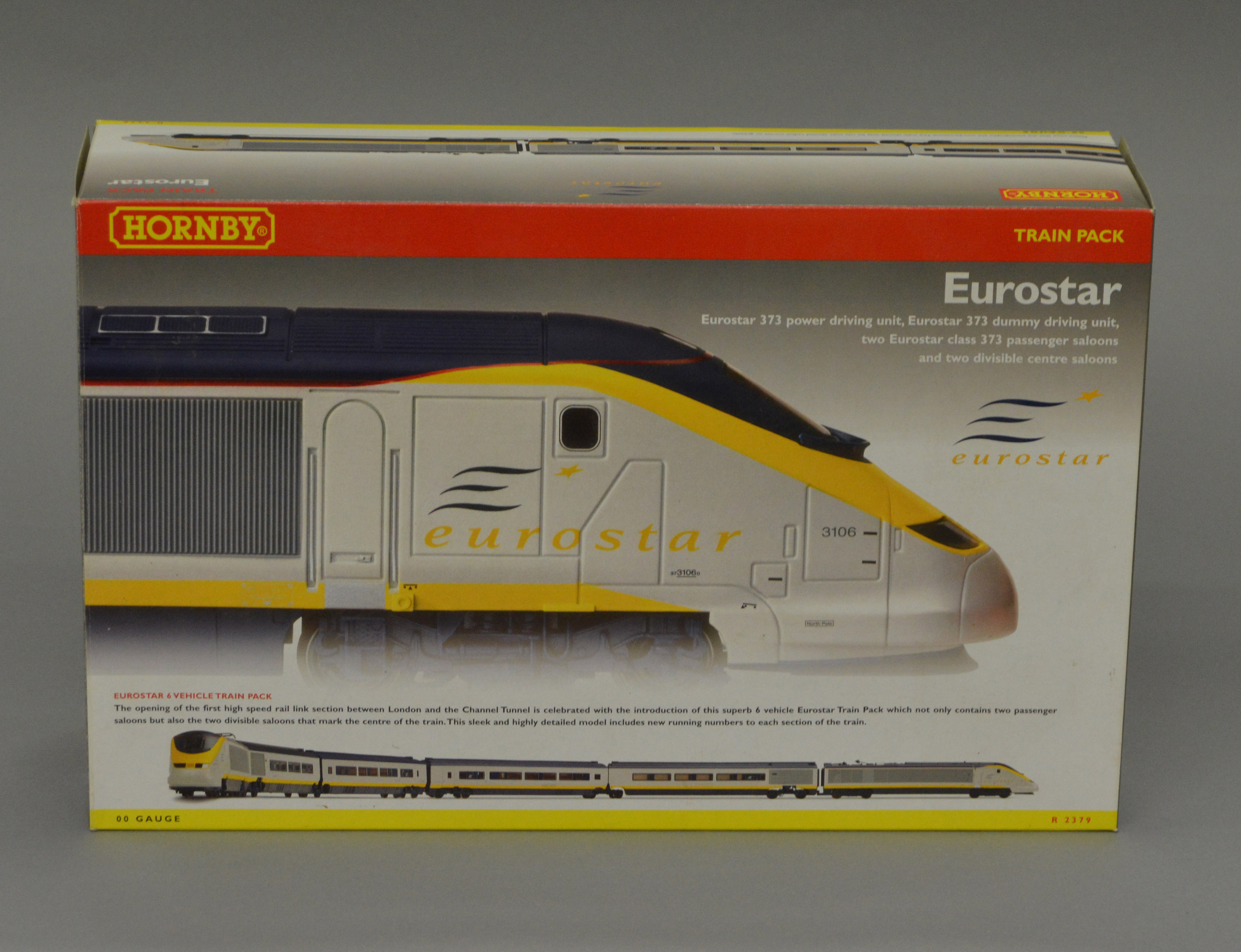 hornby eurostar train pack