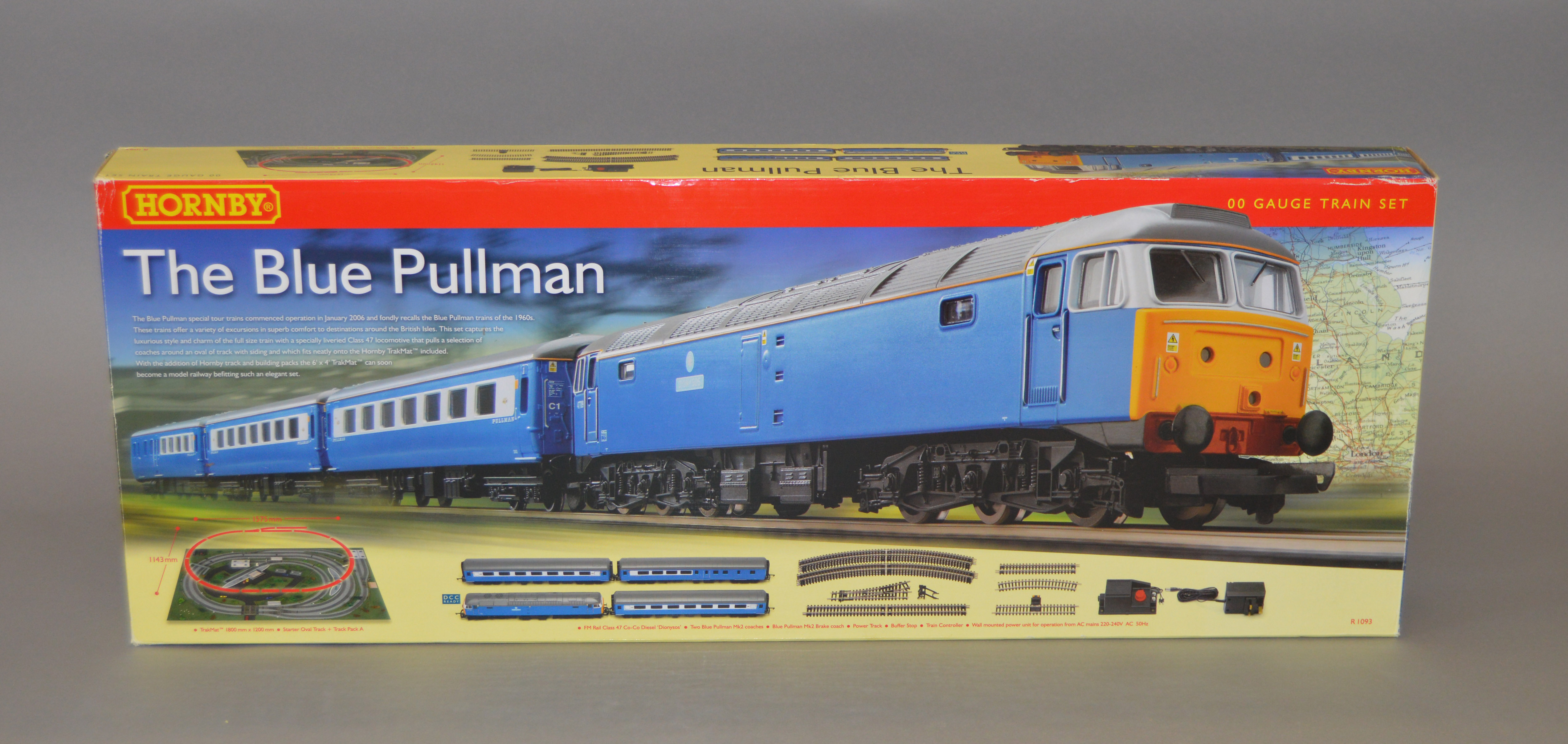 blue pullman train set