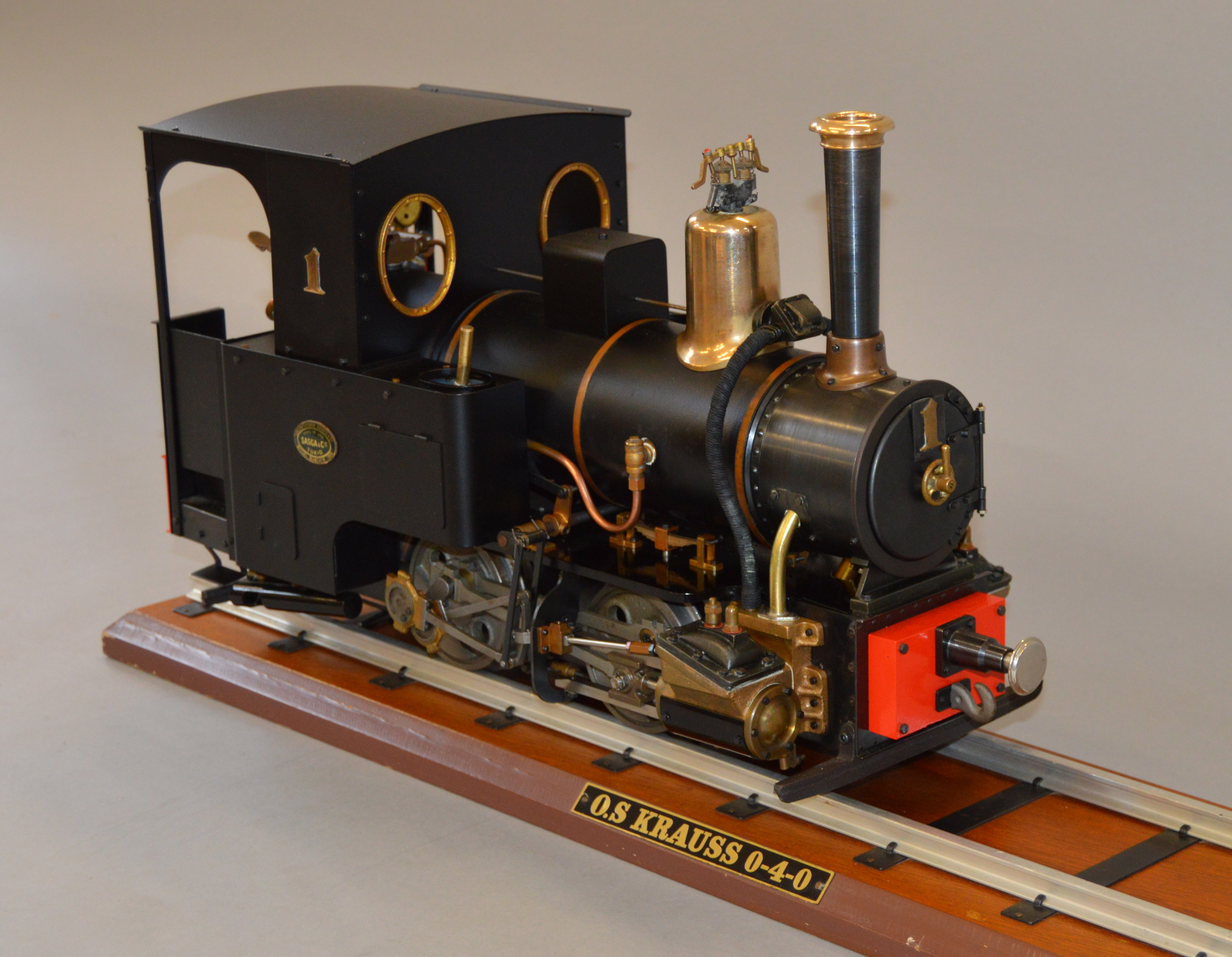 Live Steam. 3 1/2 inch gauge. OS Live Steam (Japan) 0-4-0 Krauss tank ...