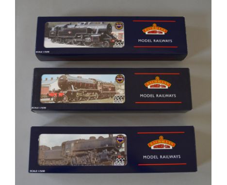 OO Gauge. Bachmann. 3 x DCC ready locomotives. BR Ivatt class 4MT E/C No. 43050 weather collectors club edition, BR K3 class 