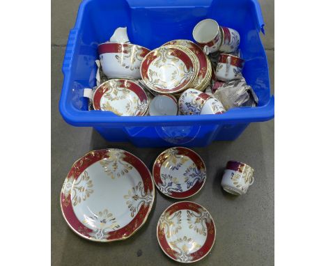 A continental china tea and dinner service **PLEASE NOTE THIS LOT IS NOT ELIGIBLE FOR POSTING AND PACKING** 