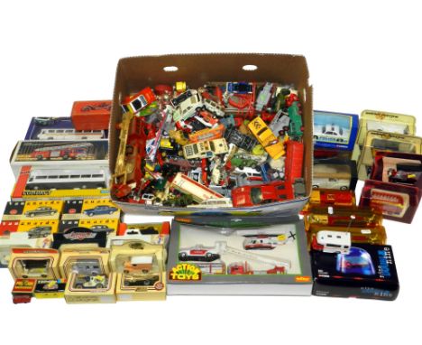 Large Assortment Corgi, Matchbox, Dinky, Vanguard, Joal and Siku Diecast models: 34 Boxed (mostly 1970s-80s onwards) in origi