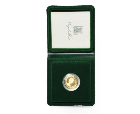 Elizabeth I, 1980 Proof Sovereign. Obv: Second portrait of Queen Elizabeth II right. Rev: St. George slaying dragon, 1980 in 
