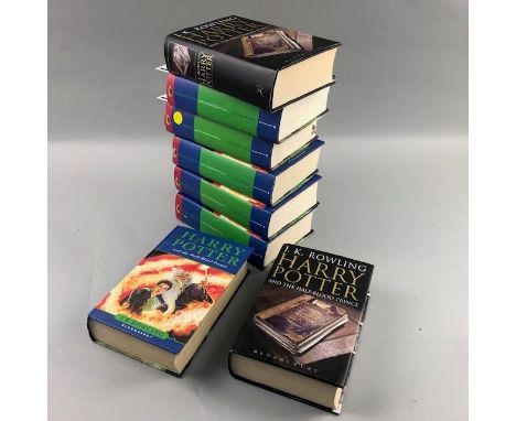 ROWLING, J.K. HARRY POTTER AND THE HALF BLOOD PRINCE, first edition, hardback, along with seven others (8)