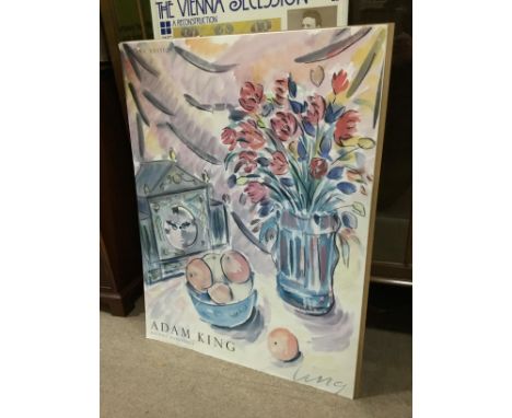 TWO EXHIBITION POSTERS, and a signed print