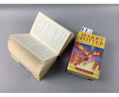 ROWLING, J.K. HARRY POTTER AND THE ORDER OF THE PHOENIX, first edition, hardback, along with six others (7)