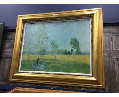 PRINT AFTER CLAUDE MONET, framed, 45cm x 60cm