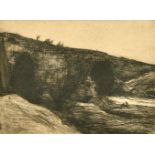 Nelson Ethelred Dawson (1859-1941) British, a collection of six unframed engravings of various