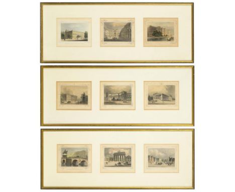                     POPPEL,             Johann(1807 Industriedorf Hammer - 1882 Ammerland)    9 Ansichten mit Sehenswürdigkei