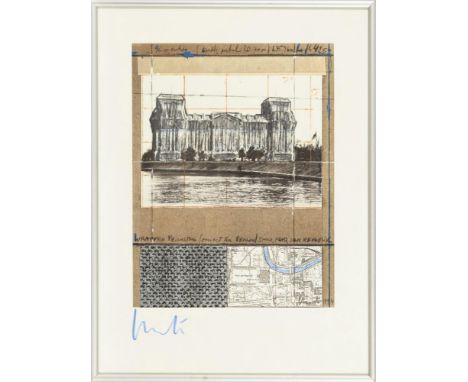                     CHRISTO, (1935 Gabrowo - 2020 New York City).            JEANNE CLAUDE(1935 Casablanca - 2009 New York Ci