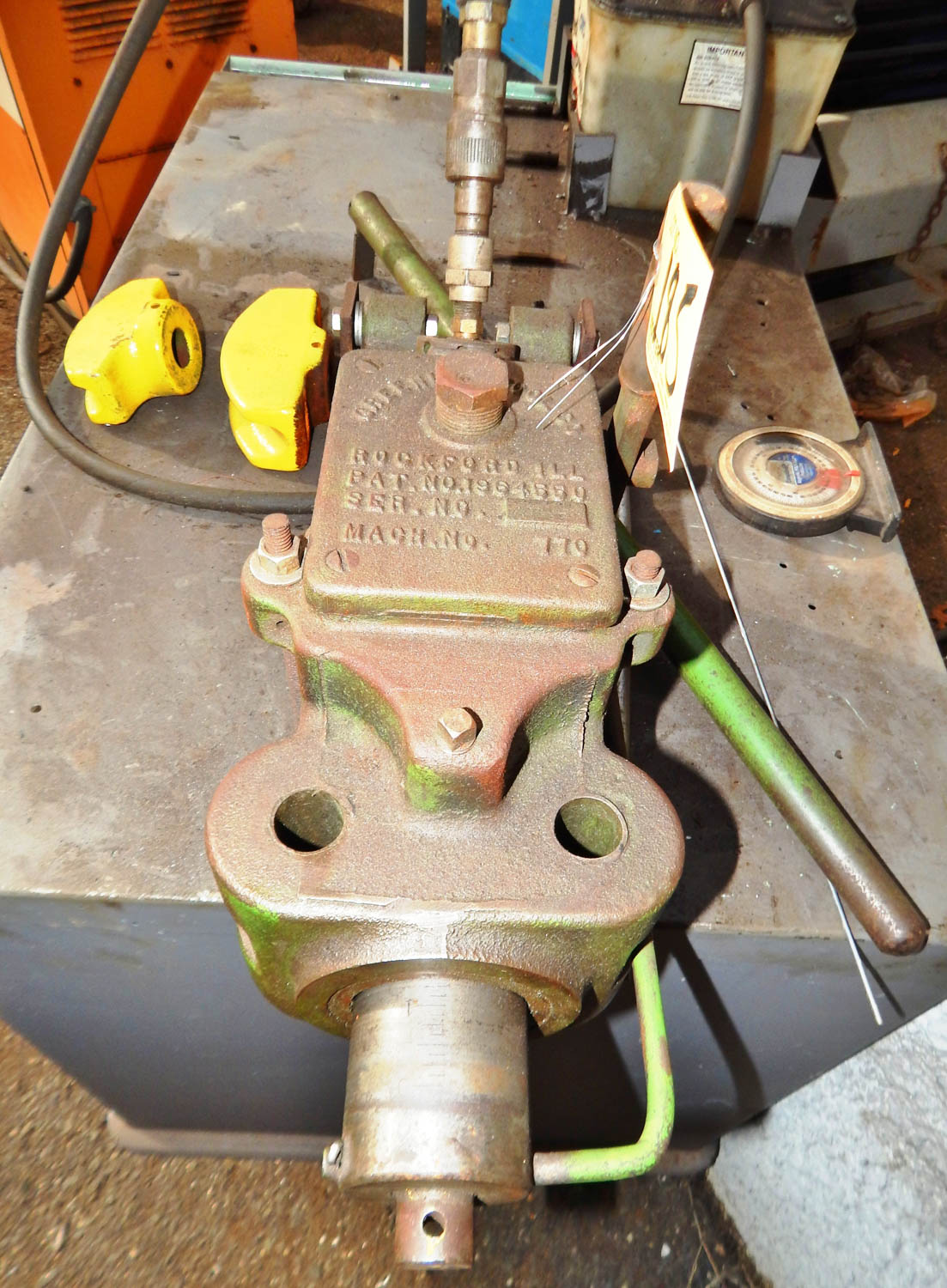 GREENLEE TOOL CO. MDL. 770 PIPE & TUBE BENDER, WITH SPX OTC HYDRAULIC