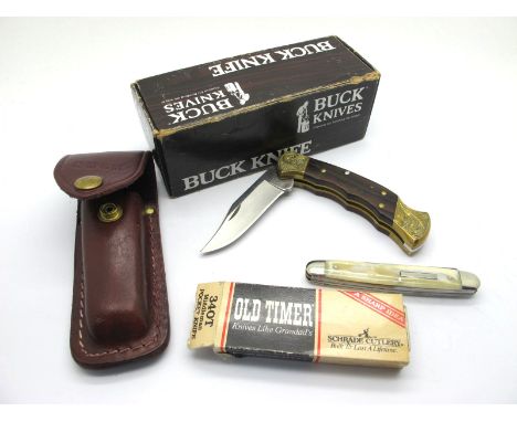 Taylor Eye Witness Pocket Knife, two blades and nail file, ivory scales, n/s bolsters, brass filed linings, 9.5cm closed leng