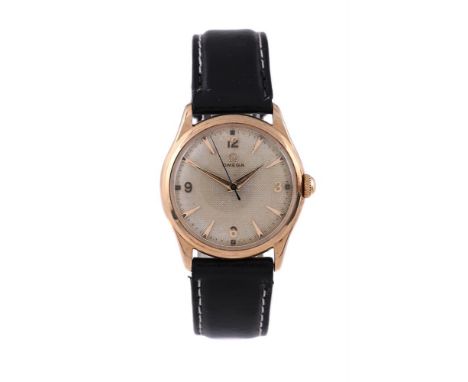 OMEGA, REF. 2523 SC A GOLD COLOURED WRISTWATCH, NO. 11148512, CIRCA 1953Movement: Cal. 351, manual wind, 15 jewels Case: Gold
