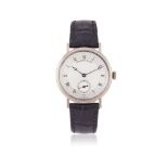 Y BREGUET, CLASSIQUE, REF. 5907, AN 18 CARAT WHITE GOLD WRISTWATCH WITH POWER RESERVE