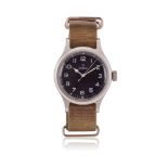 OMEGA, REF. 6B/159, A STAINLESS STEEL MILITARY AIR MINISTRY RAF PILOT'S WATCH