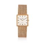 OMEGA, DE VILLE, A 9 CARAT GOLD BRACELET WATCH