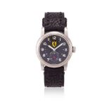 GIRARD PERREGAUX, FERRARI 312 T2 WINNER INTERLAGOS 1977, REF. 8030, A STAINLESS STEEL WRISTWATCH