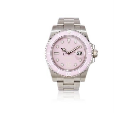 ROLEX, OYSTER PERPETUAL DATE SUBMARINER, REF. 116610 A CUSTOMISED STAINLESS STEEL BRACELET WATCH WITH DATE BY WILDMAN, NO. 31