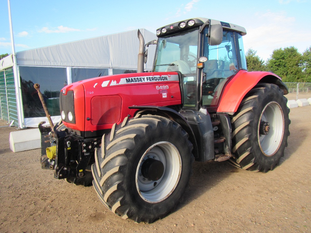 2006 Massey Ferguson 6499 Dyna 6 4wd Tractor with Front & Cab ...